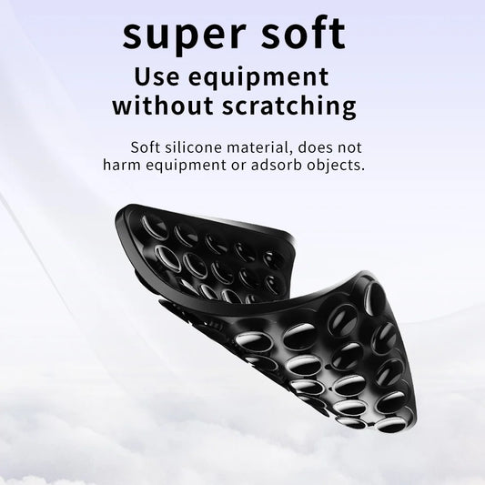 Double-Sided Silicone Suction Pad for Phones – Adhesive Rubber Mount