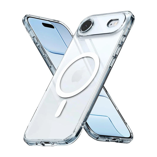 Camera Protection MagSafe Hybrid Case for iPhone 17 Air 16 15 14 13 12 11