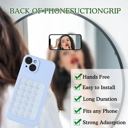 Transparent Silicone Suction Pad Phone Holder Adhesive Rubber Backed Sticker