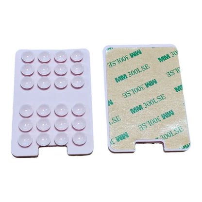 Silicone Suction Cup Phone Card Holder – Back Adhesive Wallet with Strong Grip