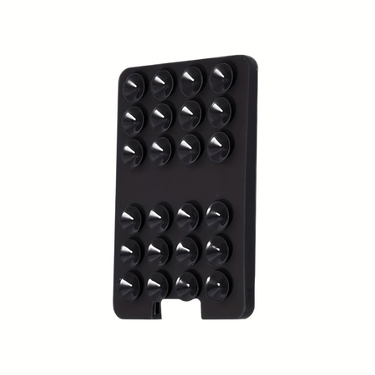 Silicone Suction Cup Phone Holder with Card Wallet for iPhone and Android Selfies