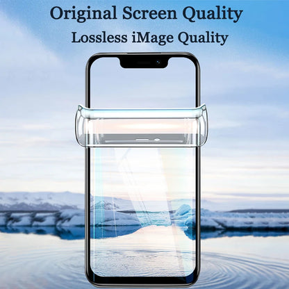4Pcs Hydrogel Screen & Back Film for iPhone 6 7 8 X XR XS 11-15 Pro Max