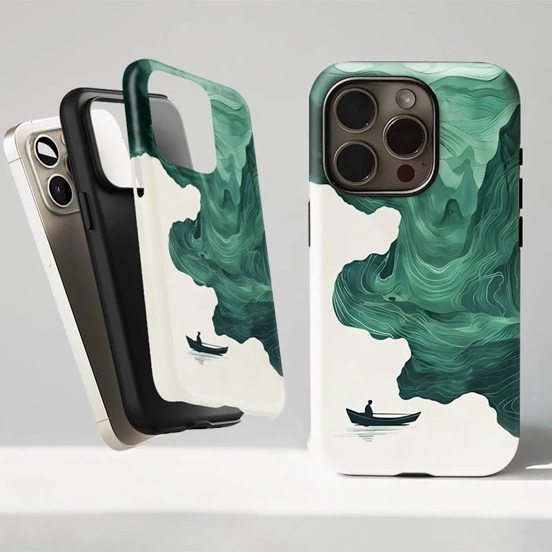 Landscape Scenery Case for iPhone 17 16 15 14 13 12 11 Pro Max XR XS 8 7 Plus